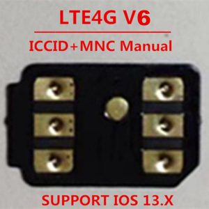 new vsim v6 unlock card for ios 13.x us/t-mobile,sprint, fido,docomo & other carriers gevey pro turbo sim