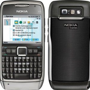 original phone nokia e71 cell phone qwerty keyboard 3.2mp wifi gps bluetooth 3g unlocked phone one year warranty