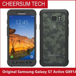 original samsung galaxy s7 active g891a 4g android mobile phone quad core 5.1" 12mp&5mp ram 4gb rom 32gb nfc samsung cellphone