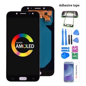 original super amoled for samsung galaxy j7 pro 2017 j730 j730f lcd display with touch screen digitizer assembly