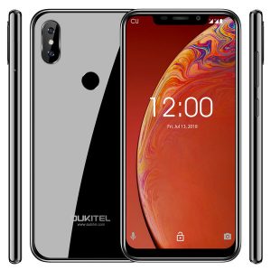 oukitel c13 pro 5g/2.4g wifi 6.18" 19:9 android 9.0 mt6739 quad core 2gb 16gb fingerprint 4g lte smartphone face id mobile phone