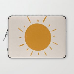 painted sun Computer Cover by _morgan sevart - Laptop Sleeve - 13"