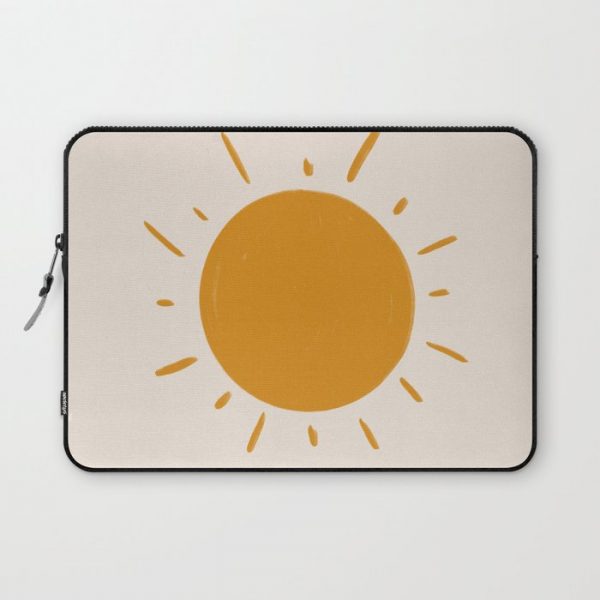 painted sun Computer Cover by _morgan sevart - Laptop Sleeve - 13"