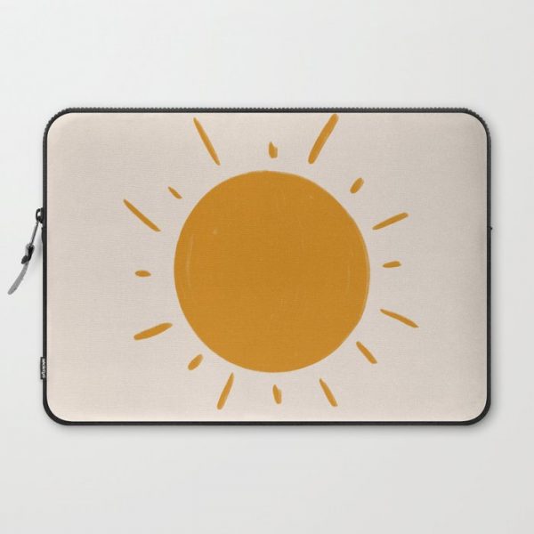 painted sun Computer Cover by _morgan sevart - Laptop Sleeve - 15"