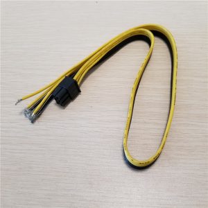 pci-e graphics video display card 6pin power supply cable 18awg wire for atx psu diy 50cm