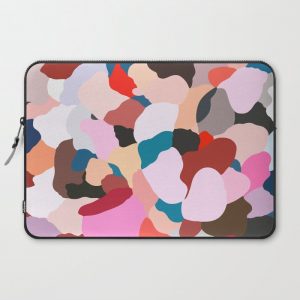 petals: abstract painting Computer Cover by Danse de Lune - Laptop Sleeve - 15"