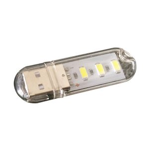 portable led lamp 3leds 1.5w reading lamps usb night lights mini book light computer keyboard light