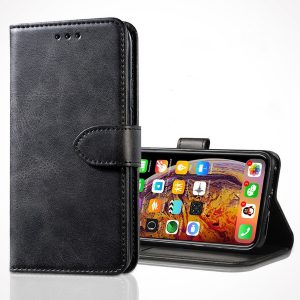 premium flip pu leather wallet cell phone cases for samsung galaxy s20 plus a91 a51 a71 iphone 11 pro moto g8 card covers