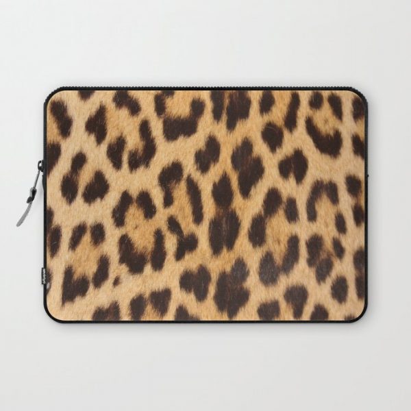 primitive trendy stylish fashionable safari animal leopard Computer Cover by chicelegantboutique - Laptop Sleeve - 13"