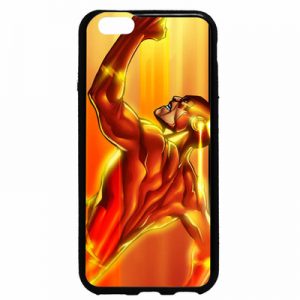 printed mobile case for iphone 6/6s pattern the flash