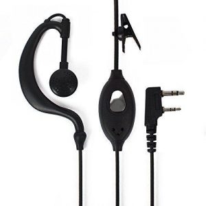 pymh two way ham radio earpiece for baofeng uv5r series walkie talkie