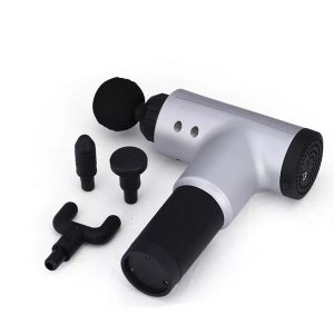 qichen electric muscle massager therapy fascia massage gun deep vibration muscle relaxation fitness equipment with package