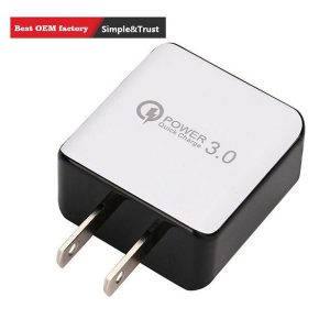 qualcomm quick charge 3.0 us travel wall charger power adapter qc 3.0 fast charging plug for ip 11 xs max xr 8 for samsung s10 plus note 9