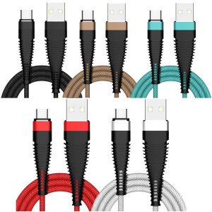 quick charging type c micro usb cable 1m 3ft 2a fast charger usb c cables for samsung s8 s9 s10 htc lg android phone