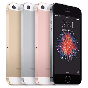 refurbished original apple iphone se 4.0 inch a9 ios with fingerprint dual core 2gb ram 16/32/64gb rom 12mp unlocked 4g lte phone dhl 1pcs