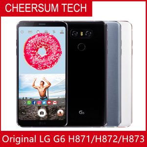 refurbished original cellphone lg g6 h871/h872/h873 5.7" inch 4gb ram 32gb rom snapdragon 821 dual back camera lte fingerprint