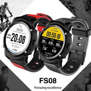 released fs08 bluetooth smart watch waterproof ip68 swim gps sport fitnes tracker satch heart rate monitor wristwatch 10pcs