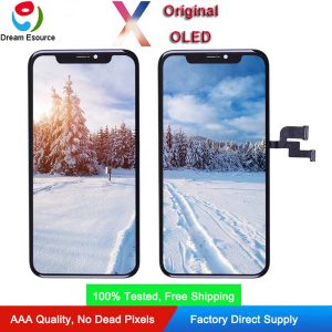 reliable qaulity original oled assembled screen for iphone x complete perfect touch and display color & dhl shipping