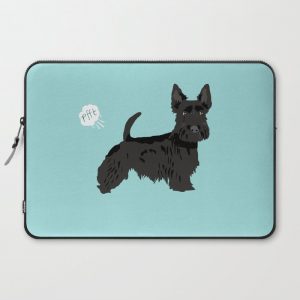 scottish terrier scotties funny farting dog breed pure breed pet gifts Computer Cover by PetFriendly - Laptop Sleeve - 15"