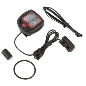 sd-546b wired multifunctional bicycle computer mini odometer satch portable digital lcd waterproof speedometer