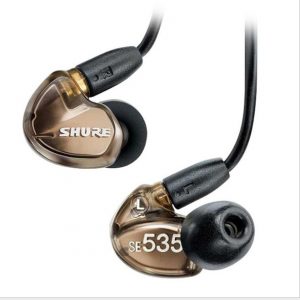 se535 in-ear hifi earphones noise cancelling headsets balanced armatured headphone