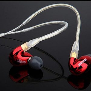 se846 in-ear hifi earphones noise cancelling headsets handsheadphones diy 6ba drive unit moving iron headphone 1pcs