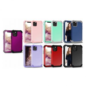 shockproof cases for iphone 11 pro max xs xr max samsung s10 10+ note 10 case durable pc+tpu 3 layers hybrid armor case