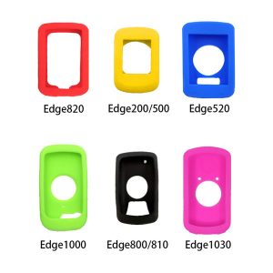 silicone protection cover case for garmin edge 820 520 200 500 mtb road bike bicycle gps computer with film