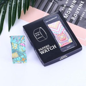 smart paper watch fashion waterproof magic led wristbands watch without package for kids present wrist dhl ing