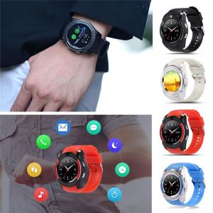 smart watch v8 clock sync notifier support sim card bluetooth connectivity for android phone smartwatch pk dz09 gt08 u8