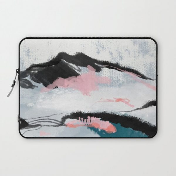 snow mountain Computer Cover by lalunetricotee - Laptop Sleeve - 13"