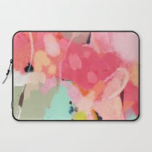 spring moon earth garden Computer Cover by lalunetricotee - Laptop Sleeve - 15"