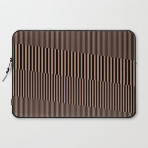 stripes. 805. b Computer Cover by David Mark Lane - Laptop Sleeve - 15"