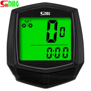 sunding new 68g wired bicycle computer multifunctional bike speedometer satch cycle cycling odometer mtb bicycle accessories