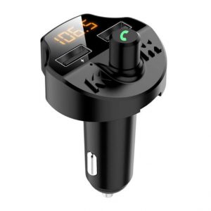 t66 auto car bluetooth fm transmitter manos libres dc12v -24v 3.1a usb charger led display hands-bluetooth mp3 player g7