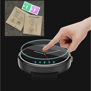 tempered glass 2.5d 9.0h universal round watch d23 to d46 mm diameter 23mm to 46mm 1000pcs/lot in retail package