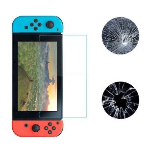 tempered glass 9h ultra thin premium tempered glass screen protector film hd clear anti-scratch for nintendo switch for switch