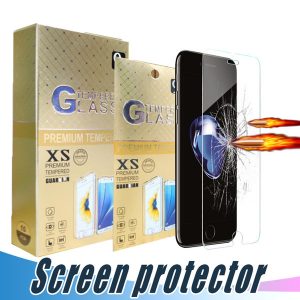 tempered glass screen protector shatterproof 9h 2.5d film for iphone 11 pro max xr xs max 6 6s 7 8 plus with paper box