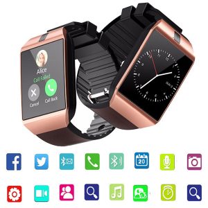 touch screen smart watch with camera bluetooth wristwatch sim card smartwatch for ios android phones