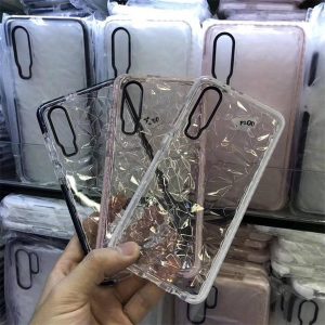 tpu shockproof transparent diamond texture grid cell phone case cover for iphone xs max xr x 10 8 7 6 6s plus silicone crystal cover 100pcs