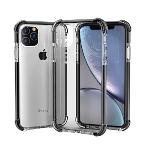 transparent clear rugged shockproof acrylic anti-scratch hybrid soft tpu pc phone case for iphone 11 pro max 11 pro xr xs max 6 7 8 plus