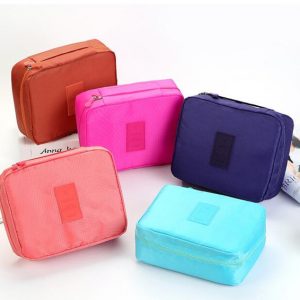 travel make up cosmetic storage zipper bag phone case women's lady wash makeup bag toiletries kit jewelry organizer multi pouch handbag