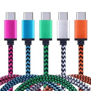 type c braided cable nylon fabric 1m 2m 3m micro v8 5pin usb data charger cable wire for samsung s4 s6 s7 edge s8 android phone letv lg g5