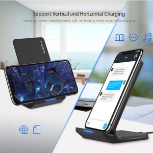 universal charger vertical qi usb wireless 5v/1a 9v/1.1a phone for wireless charging quick charging