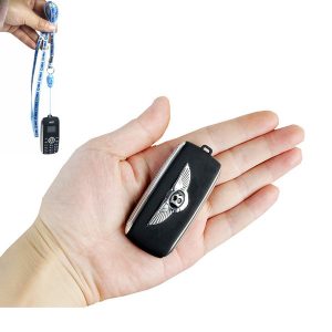 unlocked cute mini car key model cell phone dual sim card magic voice bluetooth dialer mp3 one key recording gsm cartoon mobile cellphone