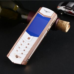 unlocked luxury gold signature dual sim card mobile phone stainless steel leather body mp3 camera bluetooth 8800 metal cell phone cas