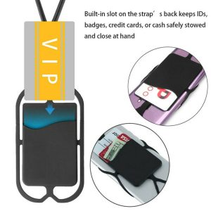 us cell phone lanyard strap universal smartphone case cover id holder necklace