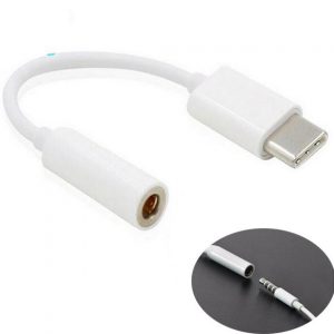 usb 3.1 type c earphone adapter to 3.5mm jack earphone audio conversion headphone plug covertor adapter for type-c typec smartphone