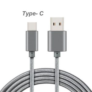 usb type c cable usb type c to type a metal housing braided durable tinning high speed charger micro usb cable for android type-c devices