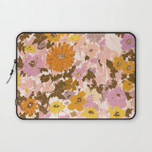 vintage wildflowers Computer Cover by alison janssen - Laptop Sleeve - 13"